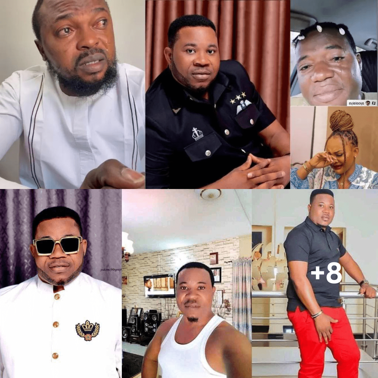 Tears flow as Kolawole Ajeyemi, Saidi Balogun, Mercy Aigbe, Eniola Badmus, Ayo Olaiya and others mourn the death of Murphy Afolabi