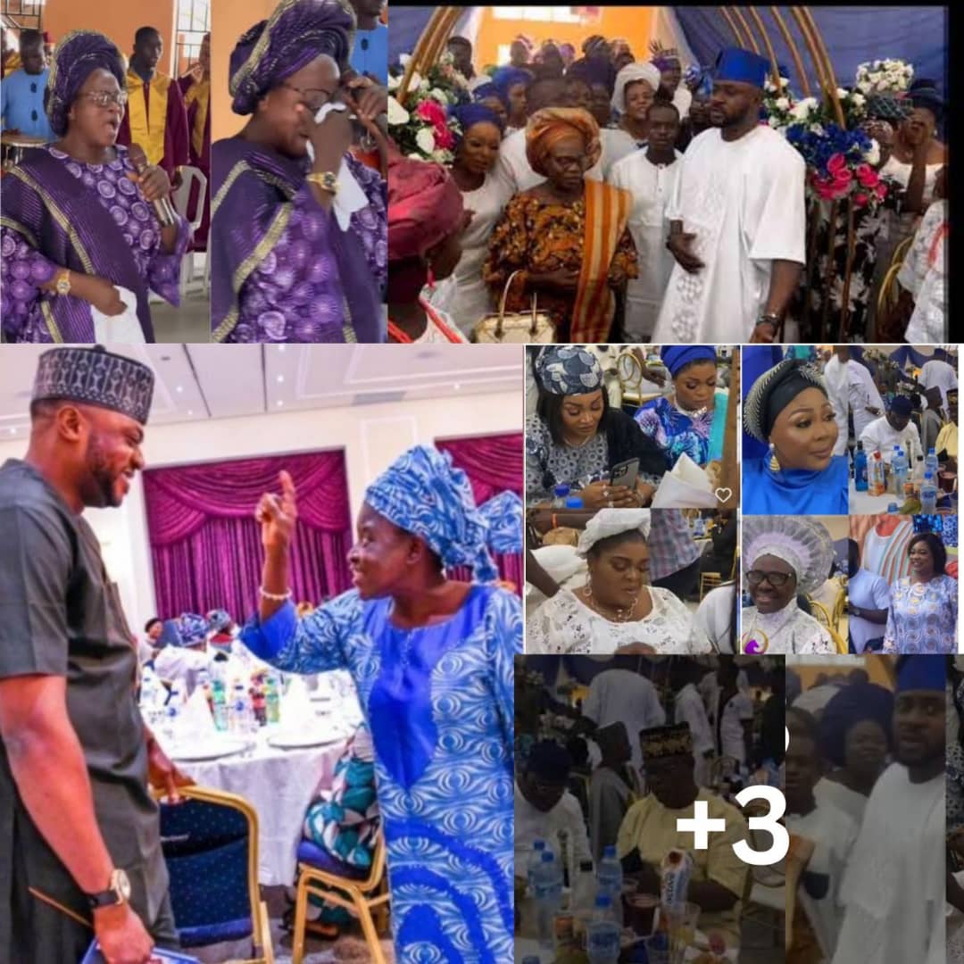 Photos from Odunlade Adekola's mother's 70th birthday party with Femi Adebayo, Mercy Aigbe, Wumi Ajiboye, and others