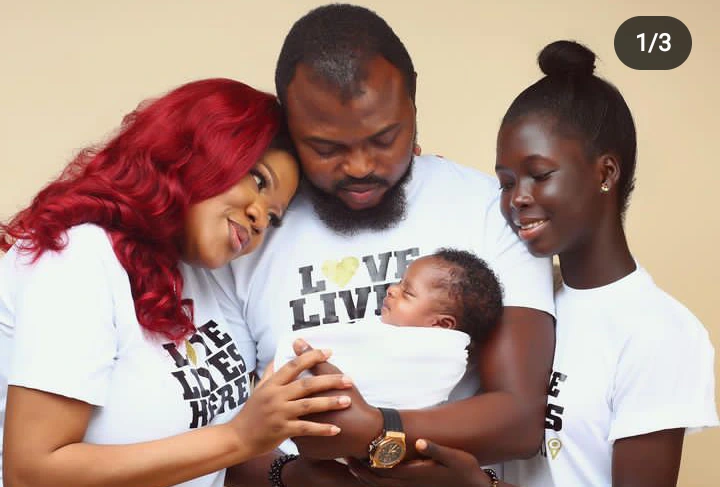 "You Will Continue to Be the Head" - Toyin Abraham Shares Heartwarming Family Photos for Father's Day