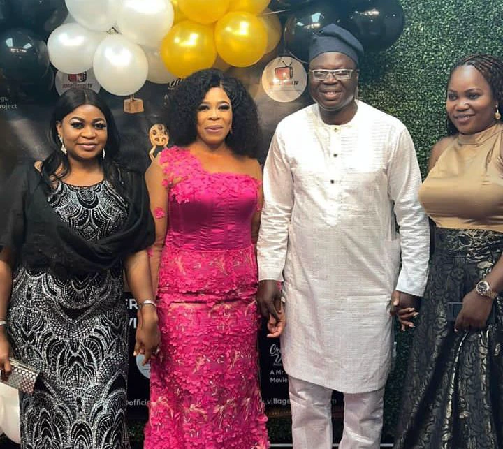 TAMPAN President, Mr Latin, Spotted in the US with Toyin Adewale, Mistura Asunramu, and Bose Akinola