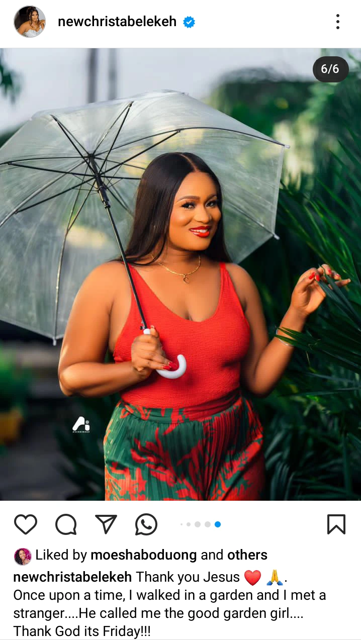 Reactions As Ghanaian Actress, Christabel Ekeh Shares New Attractive Photos Online