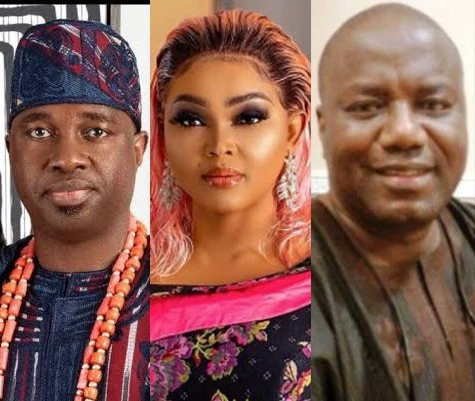 Kazim Adeoti Joins Mercy Aigbe and Her Former Husband in Celebrating Their Son