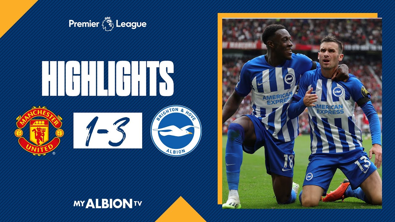 “Brighton Stuns Manchester United with a 3-1 Victory on Sep-16-2023: Premier League Highlights” Manchester United 1 - 3 Brighton
