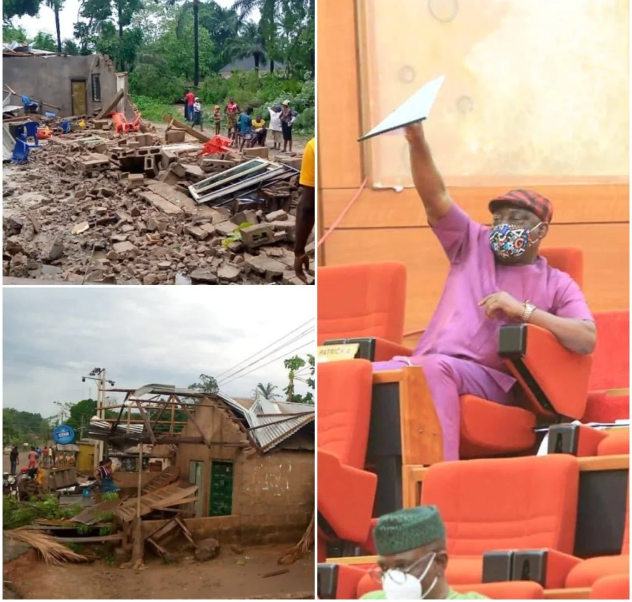 Owukpa rainstorm: Senator Abba Moro moves motion for urgent need to save Benue people