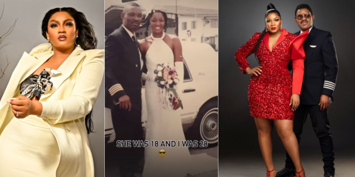  Omotola Jalade-Ekeinde Celebrates both husband's birthday and their 28th wedding anniversary.