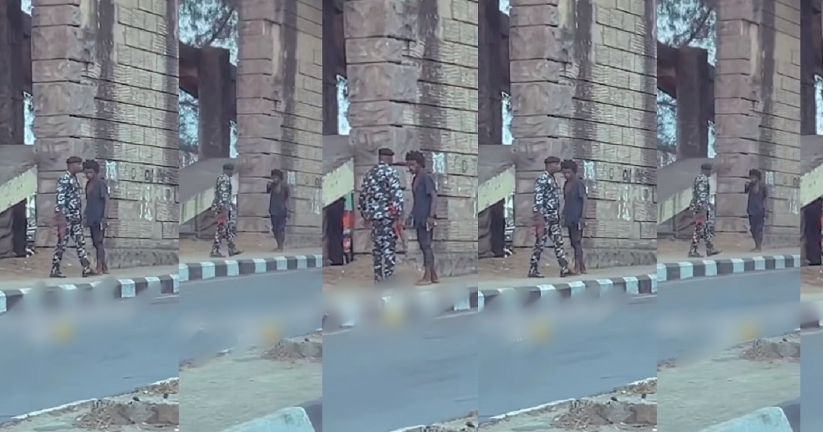 Current Viral Video: Police Officer Engages with Individual Showing Signs of Mental Distress