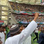 Uyo crowd shows Buhari is undefeatable –Ambode Uyo crowd shows Buhari is undefeatable –Ambode