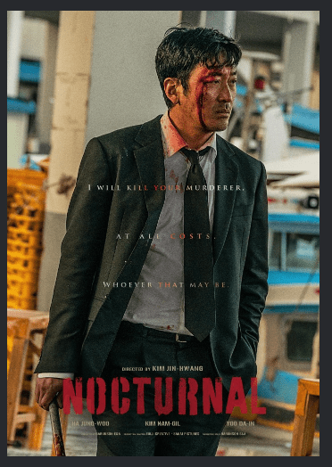Nocturnal (2025) Korean mystery thriller movie poster