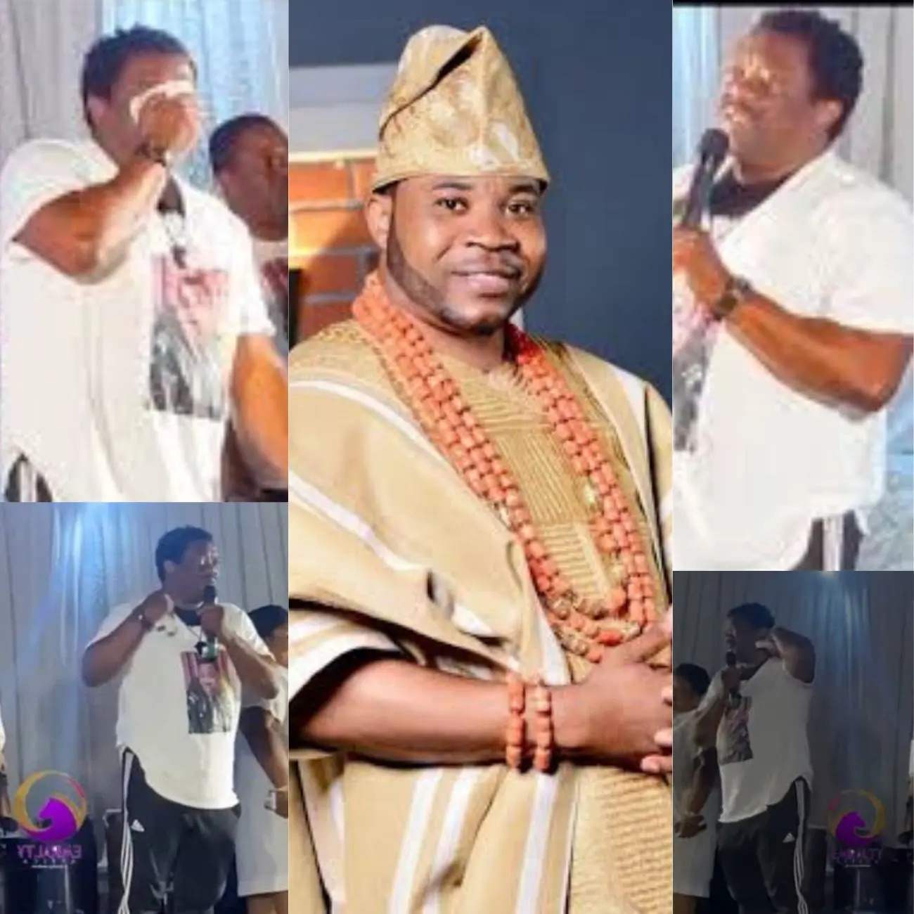 "The man who made me a star" Kelvin Ikeduba mourn about Murphy Afolabi at his Candle night
