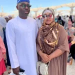 Mercy Aigbe and Husband Join Thousands for Jummah Mubarak Prayers in Medina. Mercy Aigbe and Husband Join Thousands for Jummah Mubarak Prayers in Medina.