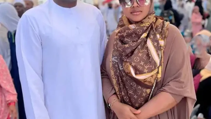Mercy Aigbe and Husband Join Thousands for Jummah Mubarak Prayers in Medina.