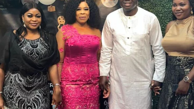 TAMPAN President, Mr Latin, Spotted in the US with Toyin Adewale, Mistura Asunramu, and Bose Akinola