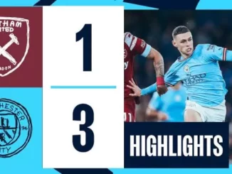 "Manchester City Secures a 3-1 Victory Over West Ham on Sep-16-2023: Premier League Highlights"
