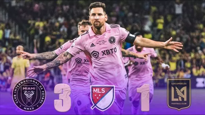 Los Angeles FC 1 - 3 Inter Miami Major League Soccer Highlights