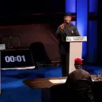 Peter Obi battles Osinbajo at first TV debate Peter Obi battles Osinbajo at first TV debate