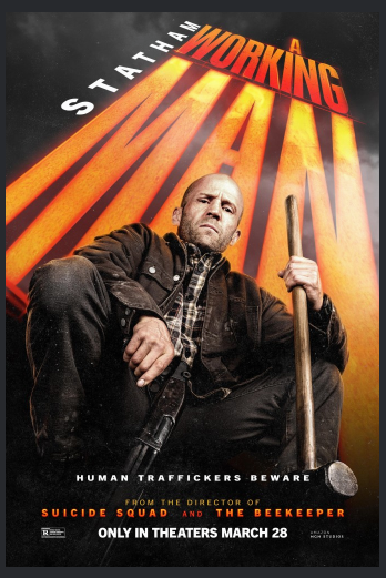 A Working Man 2025 Movie Poster Download in HD