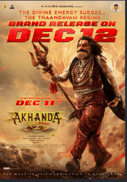Akhanda 2 – Thaandavam (2025) – Bollywood Movie Akhanda 2 – Thaandavam (2025) Bollywood action movie poster
